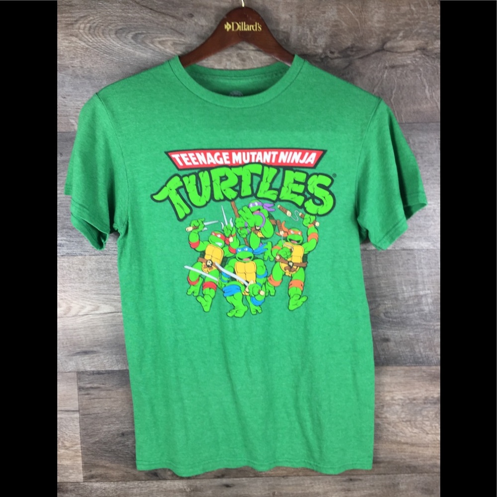Retro Ninja Turtles Graphic Tee size S